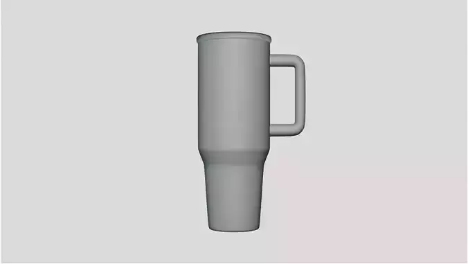 Tumbler Cup - Geometry Only No Textures No Materials