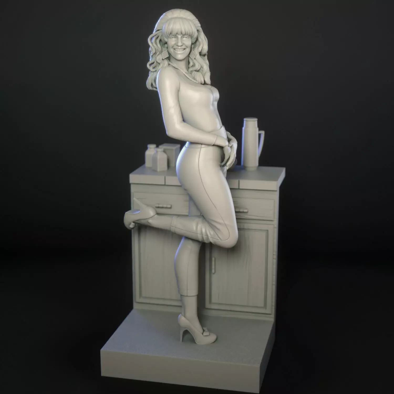 Peggy Bundy from Married with Children 3D print model_12