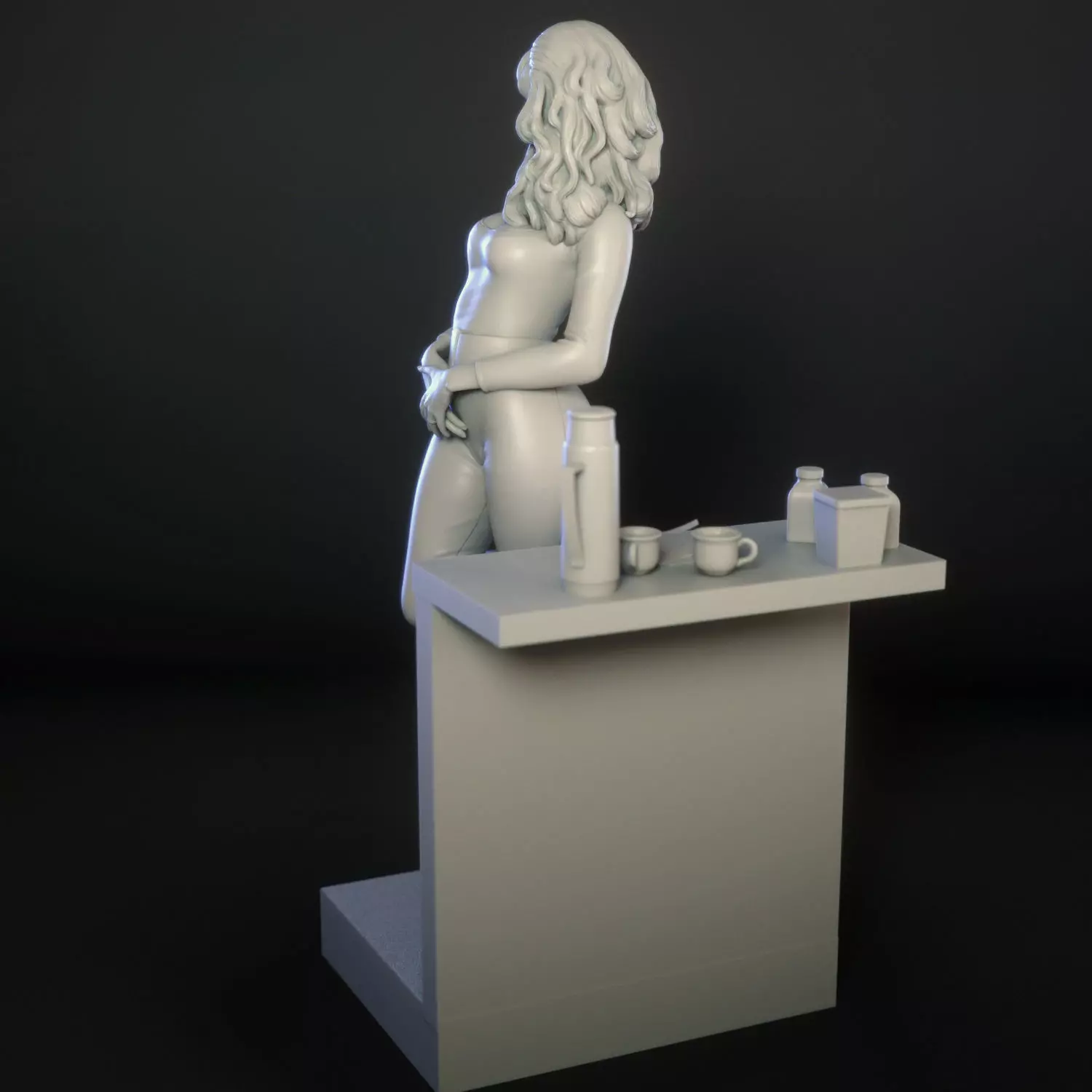 Peggy Bundy from Married with Children 3D print model_13