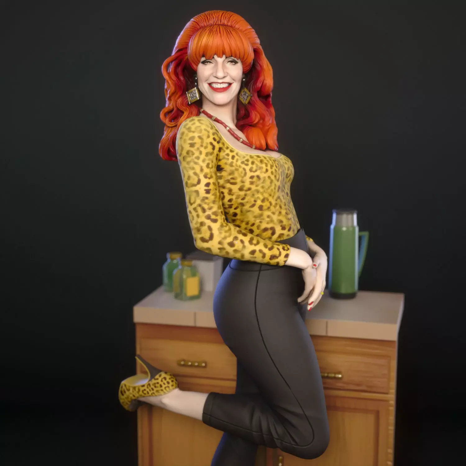 Peggy Bundy from Married with Children 3D print model_0