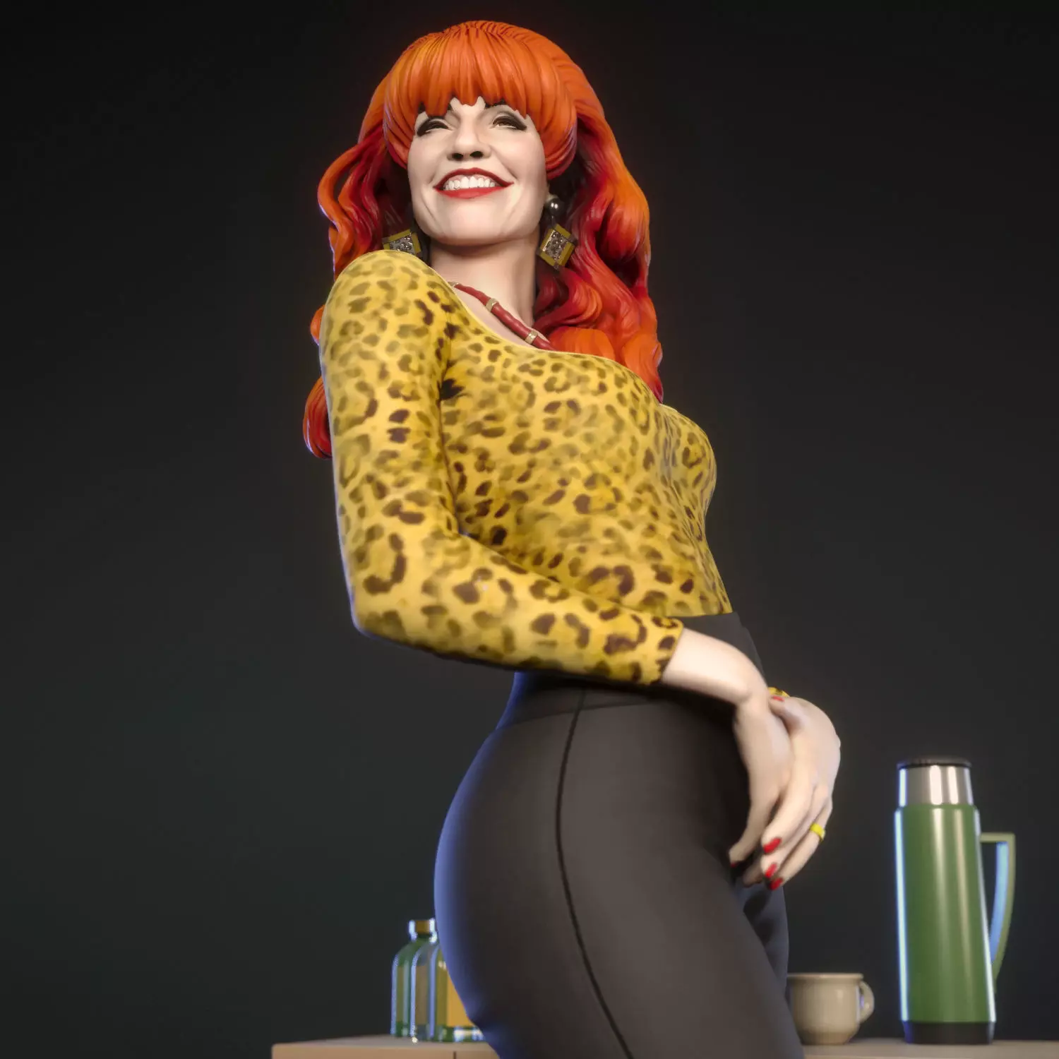 Peggy Bundy from Married with Children 3D print model_10