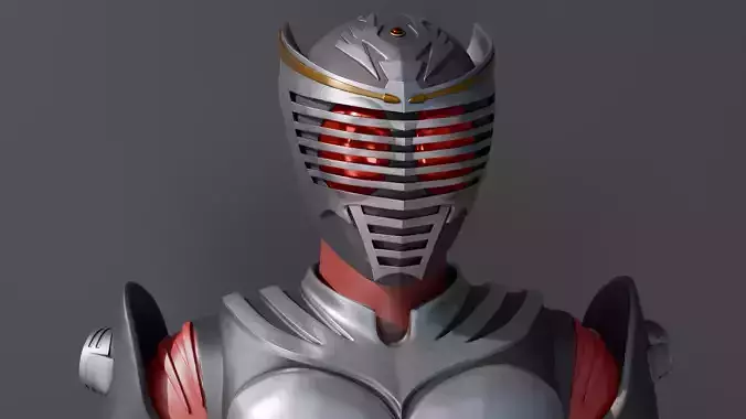 Kamen Rider Ryuki with 4K Textures