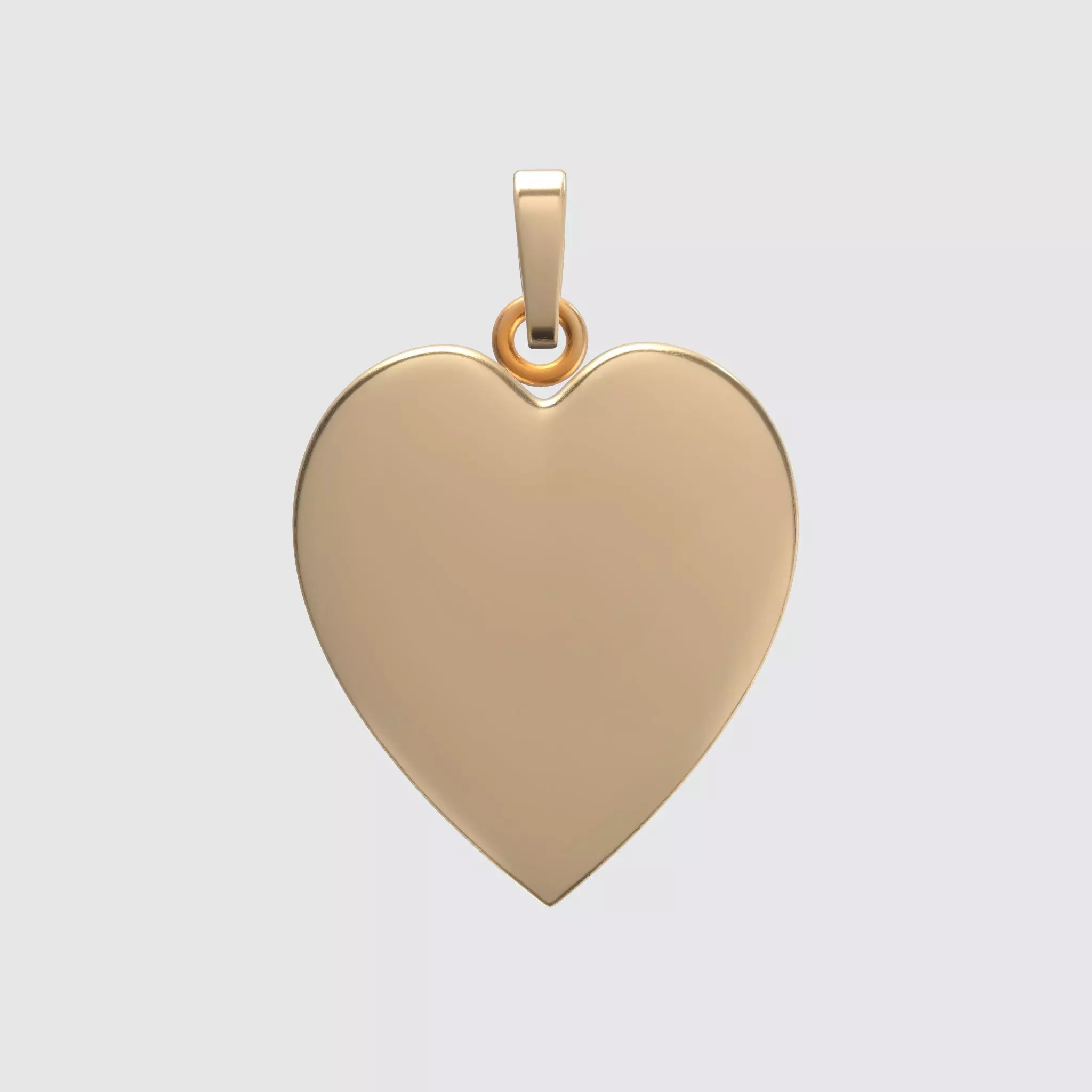 BTC Crypto Pendant Keychain 5 3D print model_2