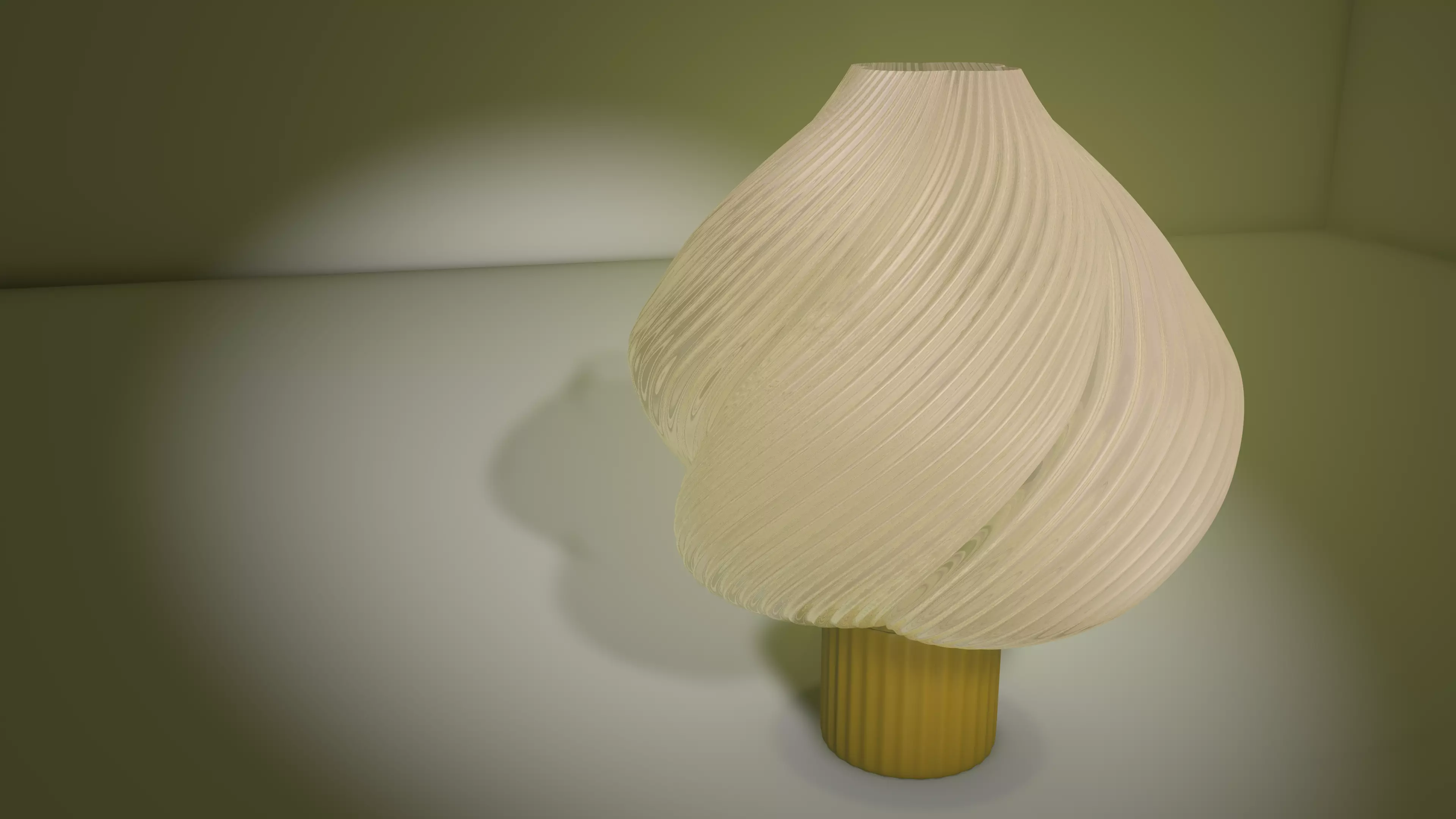 modern Lamp shade 3d print Free 3D print model_1