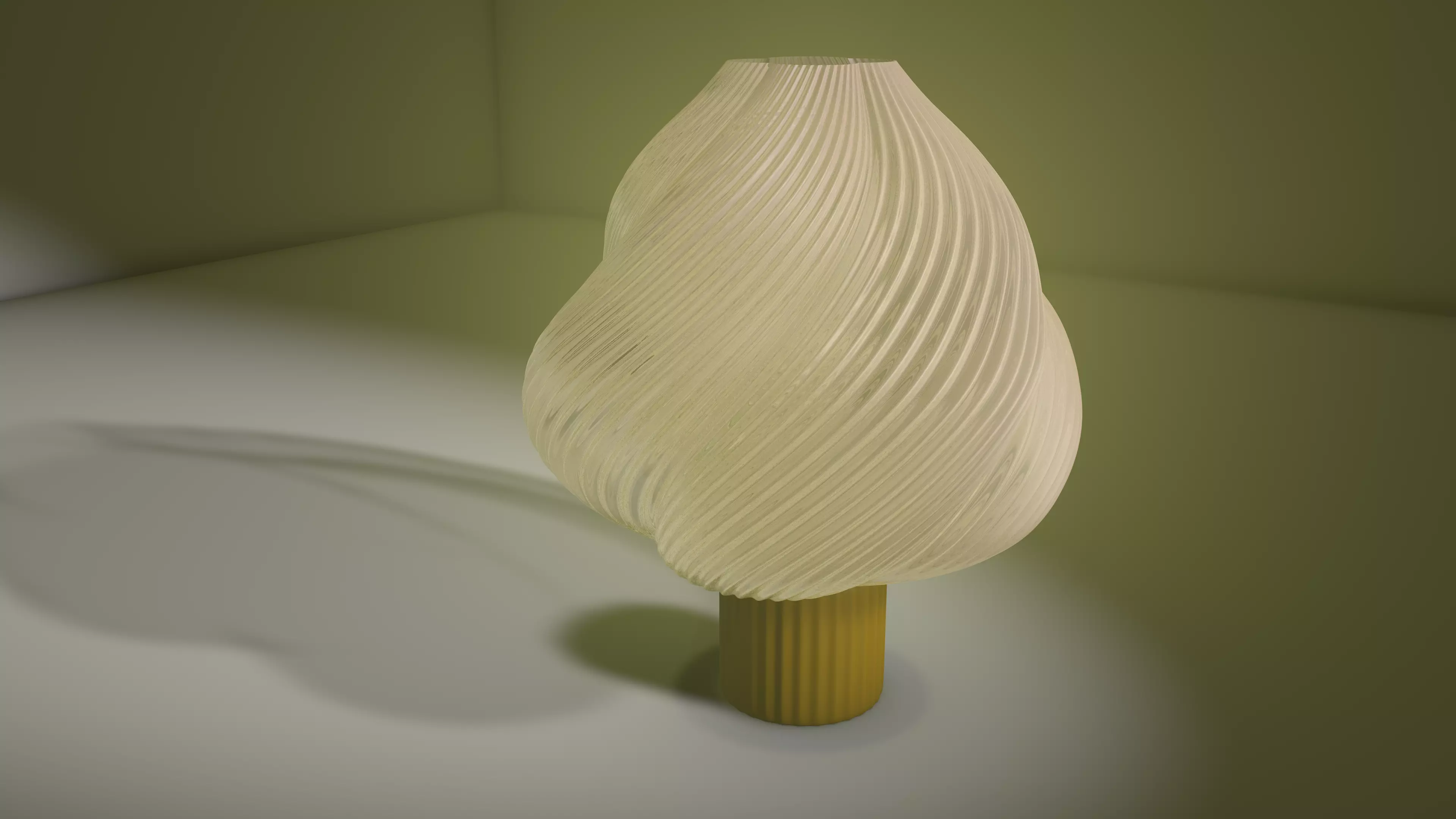 modern Lamp shade 3d print Free 3D print model_2