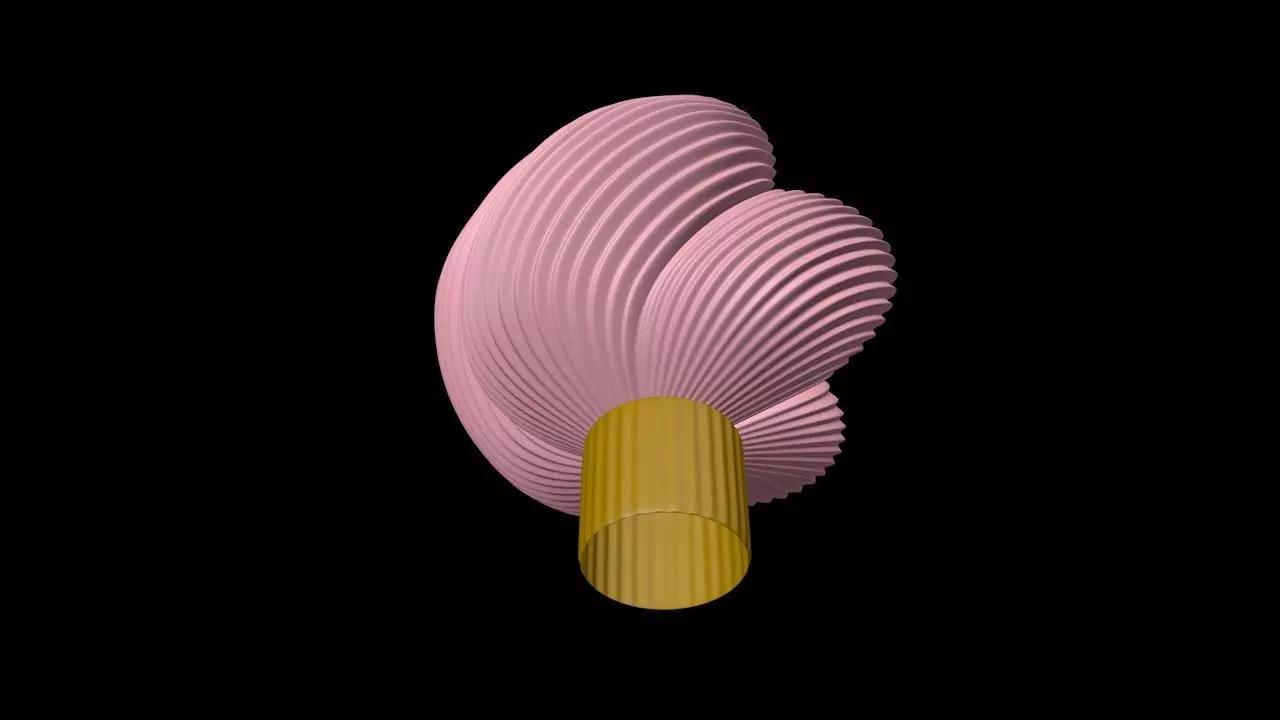 modern Lamp shade 3d print Free 3D print model_5