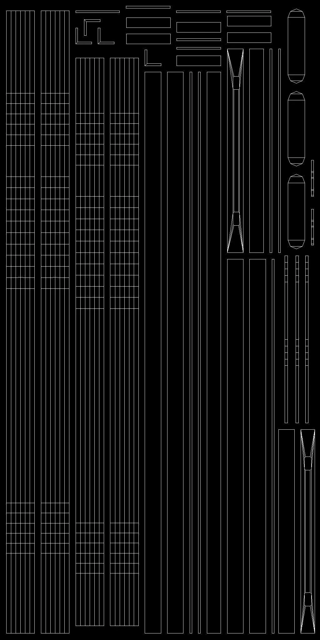 Bicycle Stand Type A Low-poly 3D model_15