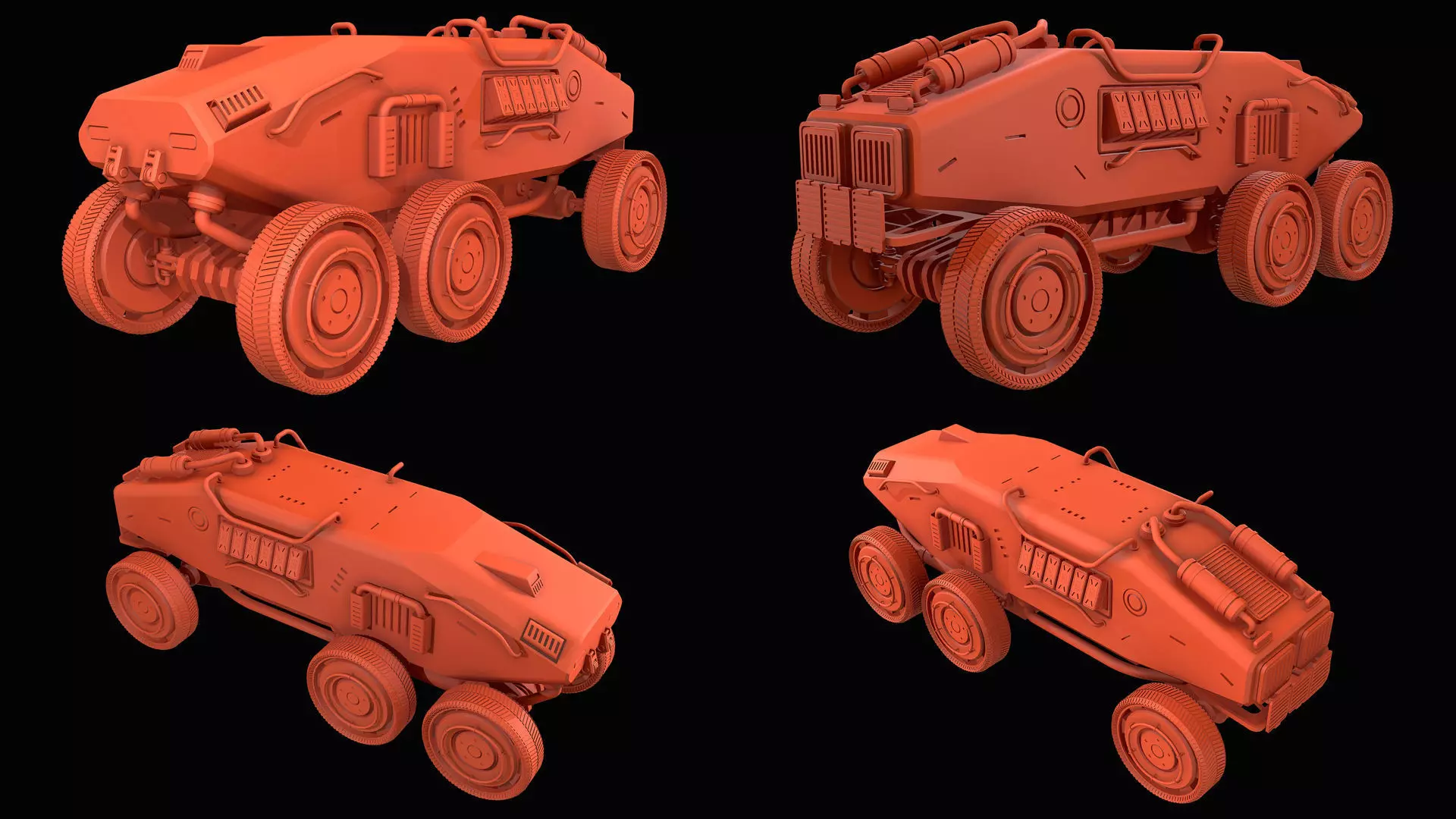 Mars Rover-1-Grey 3D model_21