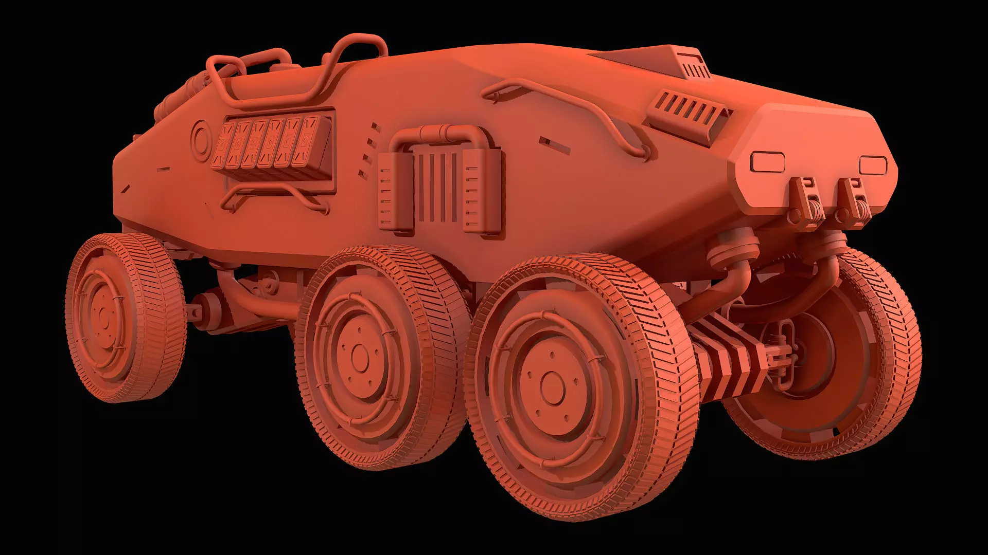 Mars Rover-1-Grey 3D model_20