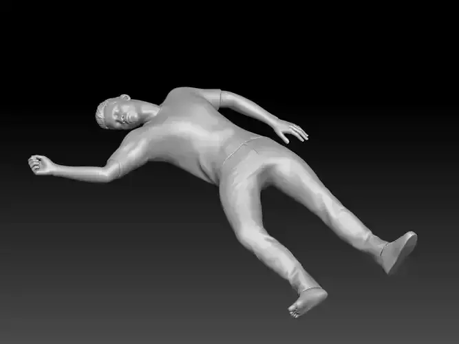 Crime Scene Bloody man 4