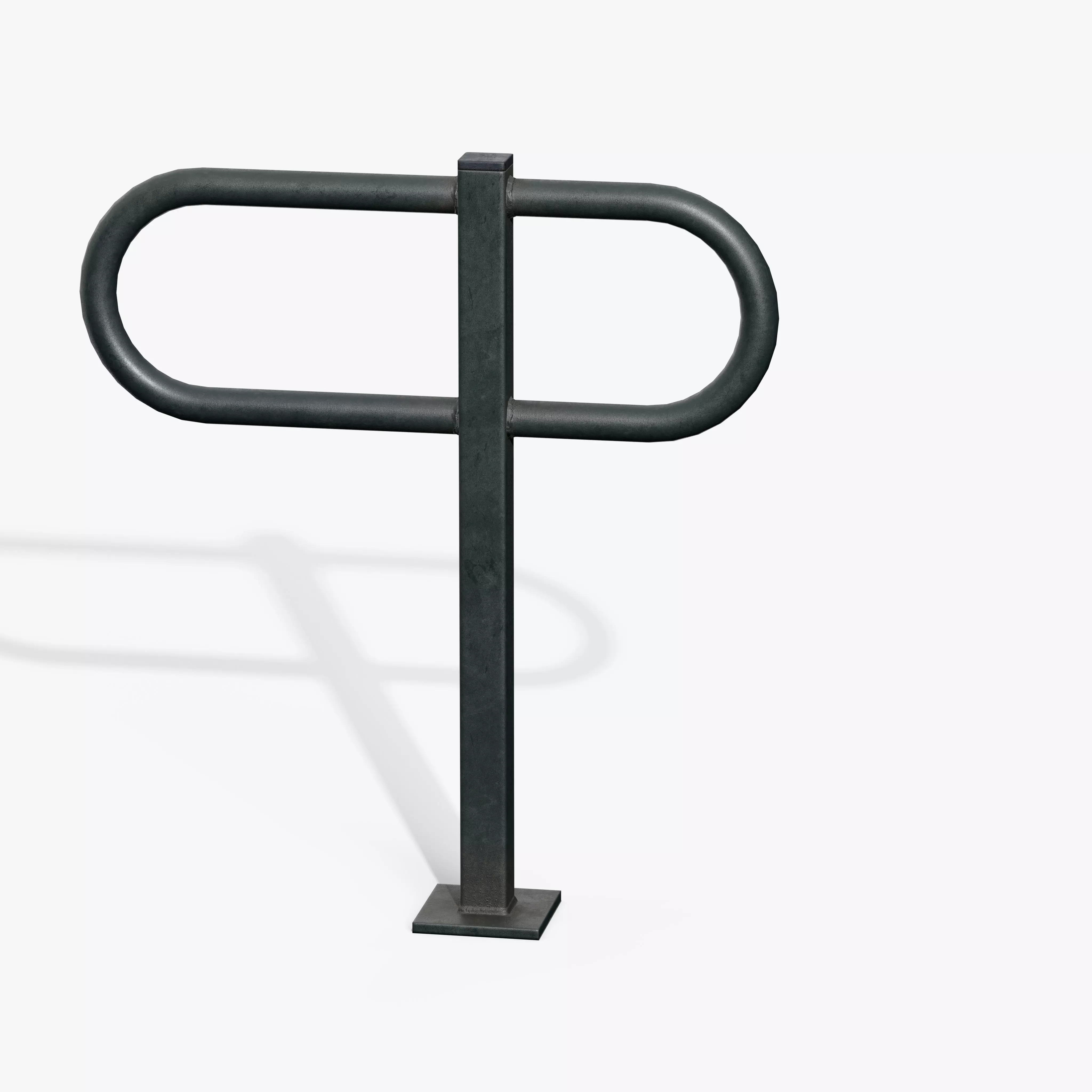 Bicycle Stand Type C Low-poly 3D model_5