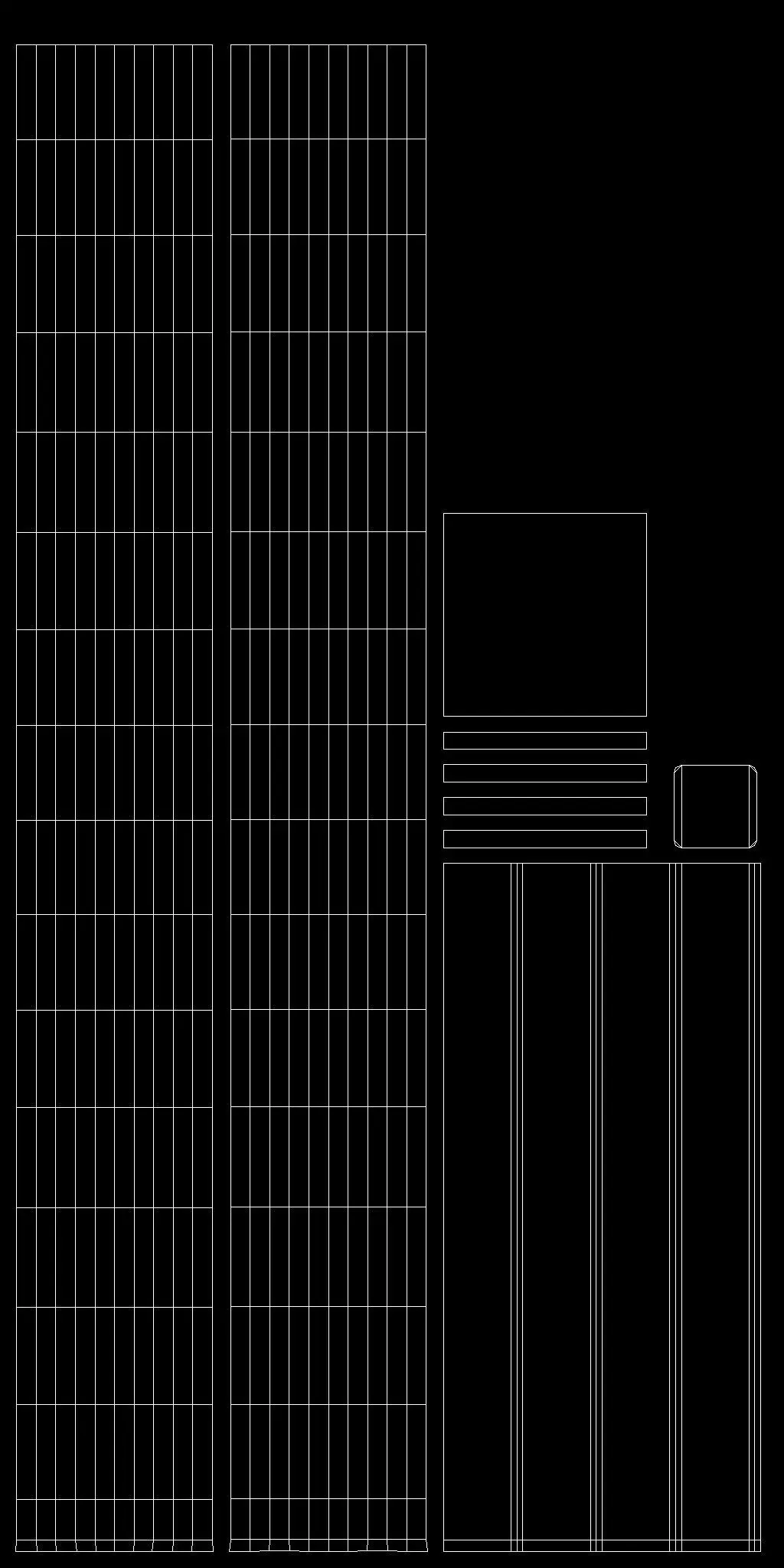 Bicycle Stand Type D Low-poly 3D model_12