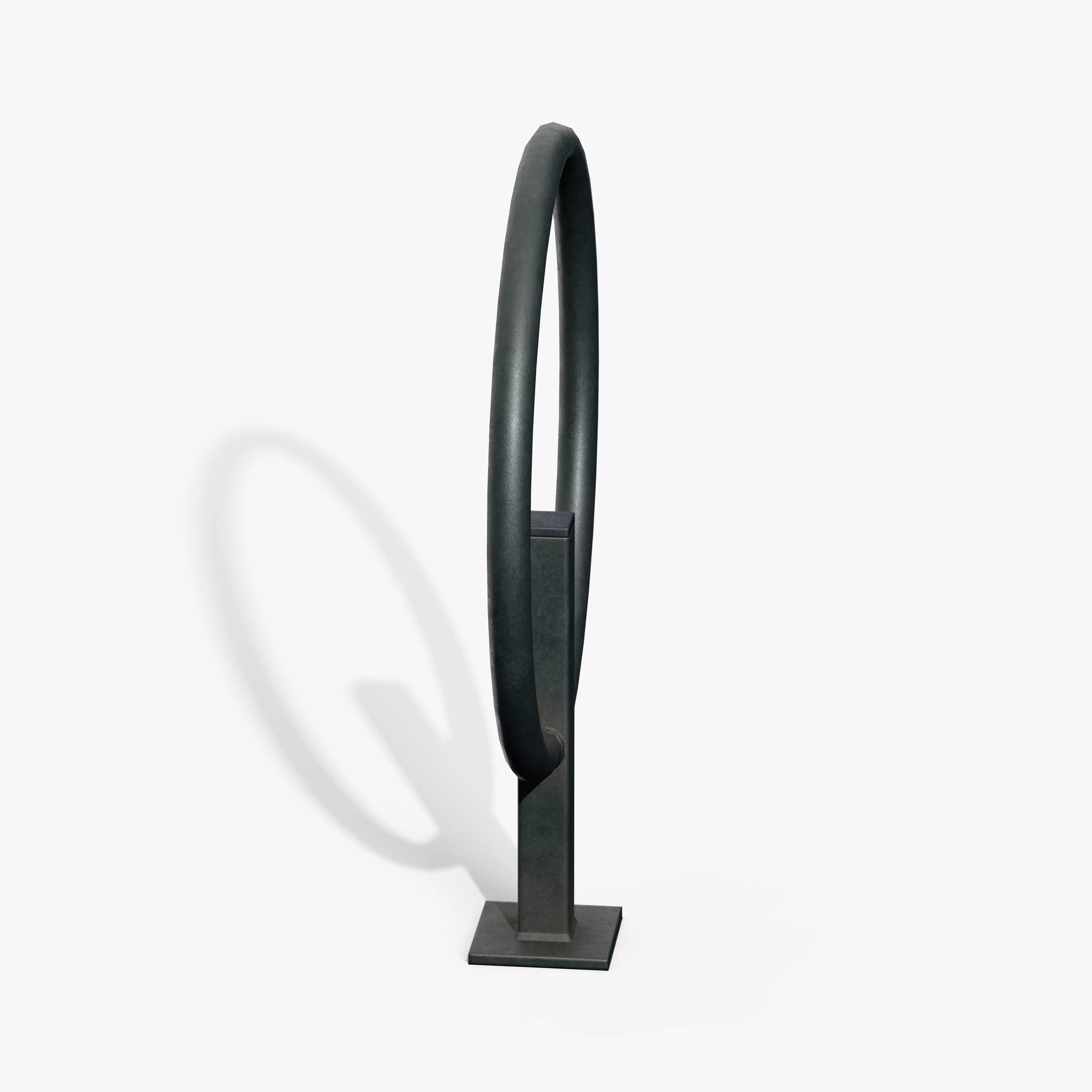 Bicycle Stand Type D Low-poly 3D model_2