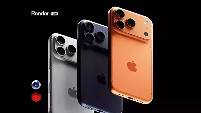 Apple iPhone 17 Pro 2025 - 3 Colors
