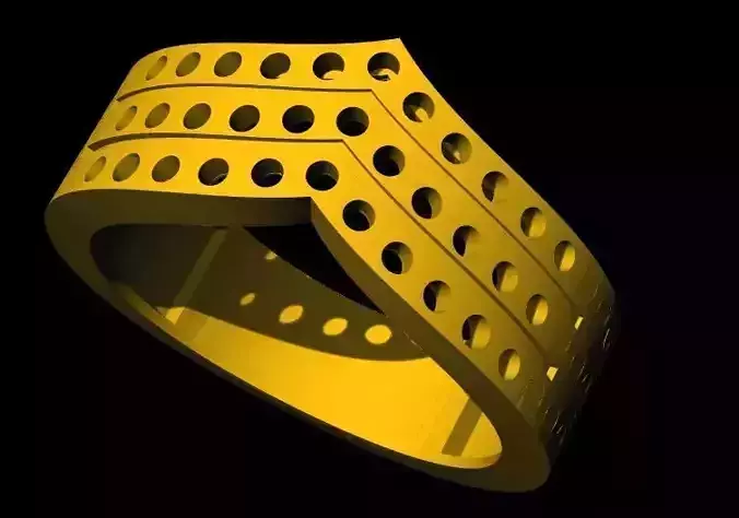 chevron ring 3dm file