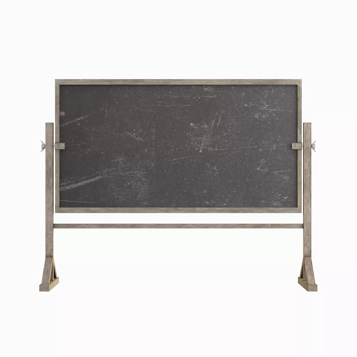 Chalkboard Set Low-poly 3D model_14
