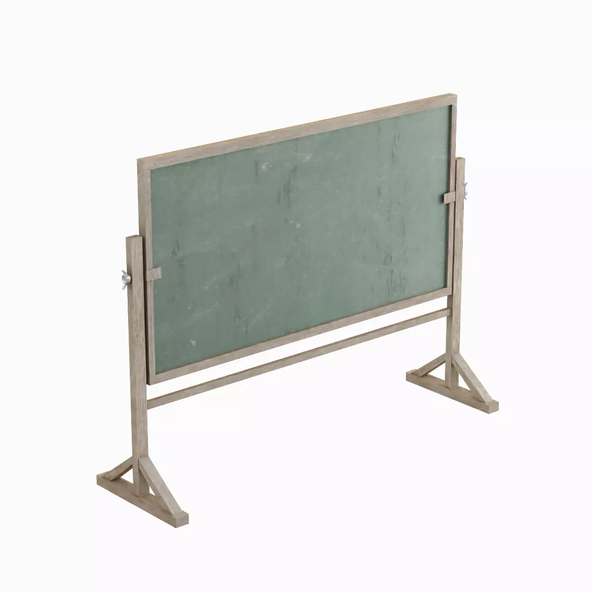Chalkboard Set Low-poly 3D model_5