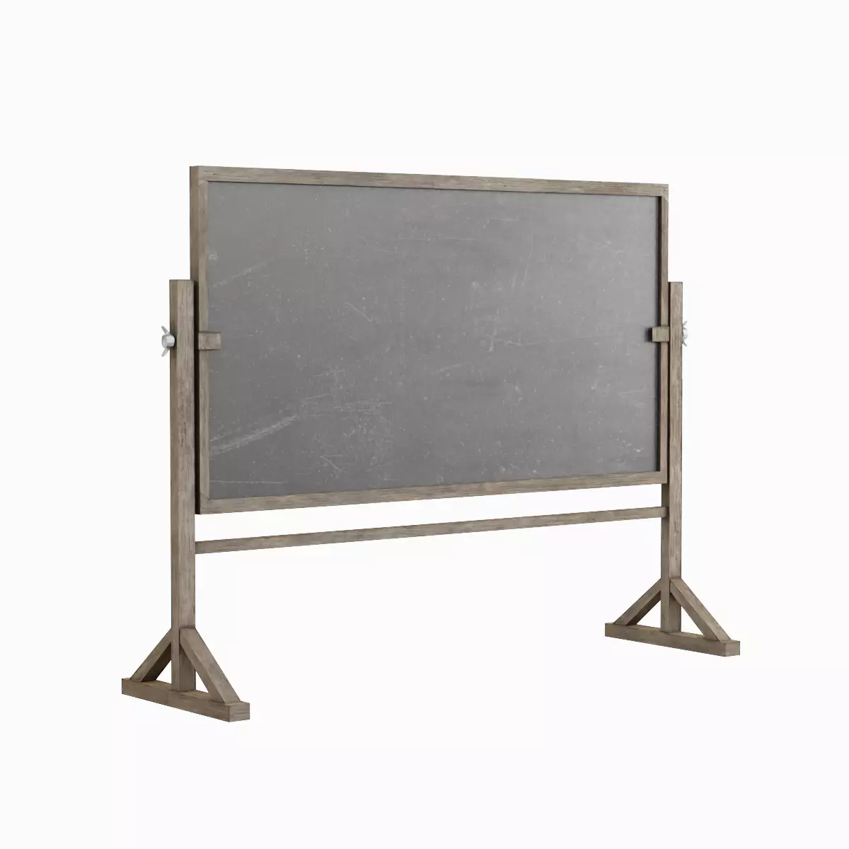 Chalkboard Set Low-poly 3D model_15