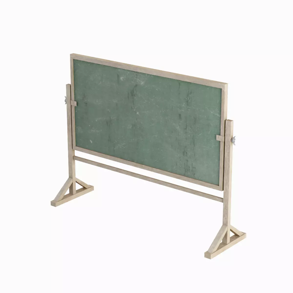 Chalkboard Set Low-poly 3D model_6