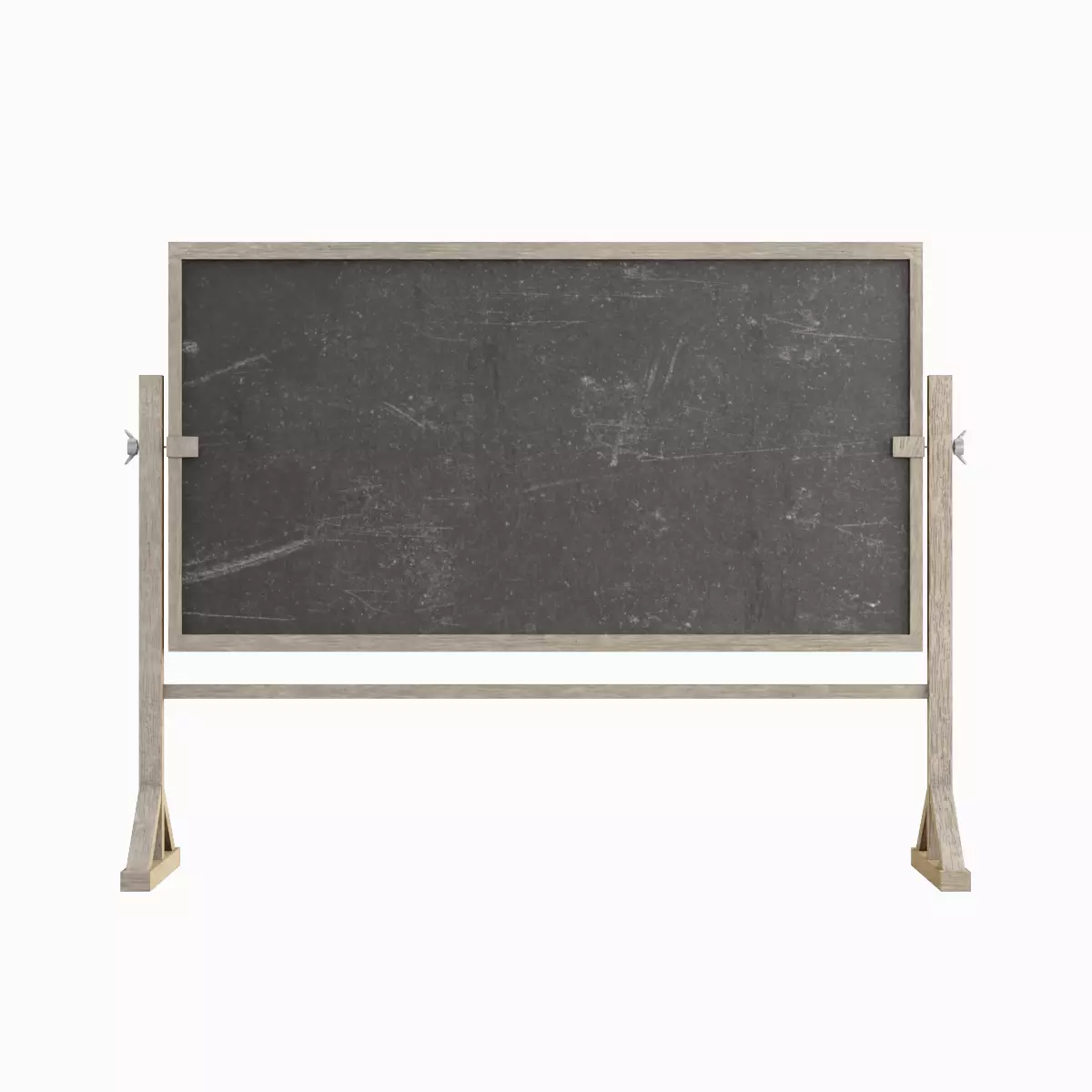 Chalkboard Set Low-poly 3D model_8