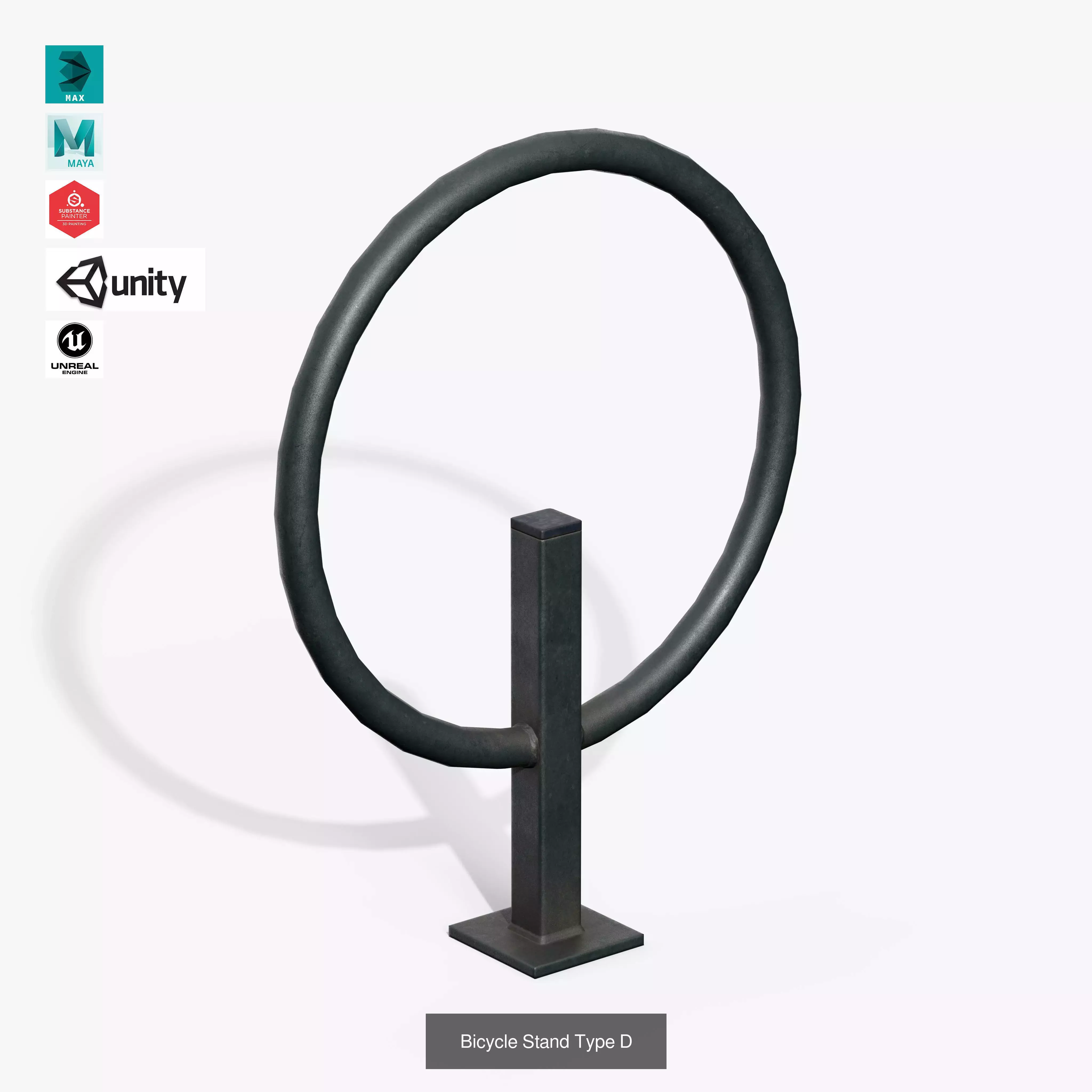 Bicycle Stand Pack 3D Model Collection_9