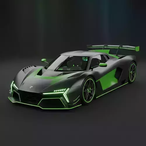 Hyper Aggressive Racing Supercar