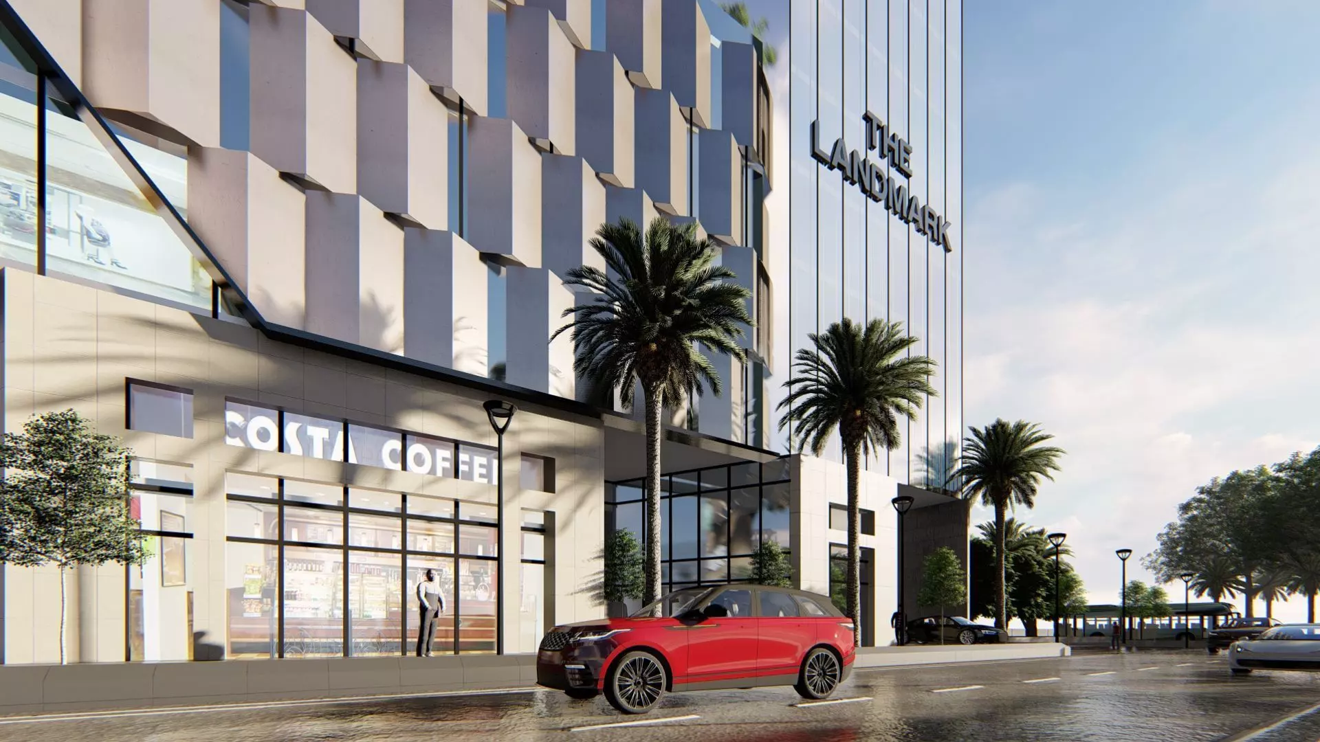 The Landmark Tower Exterior Design 3D model_18