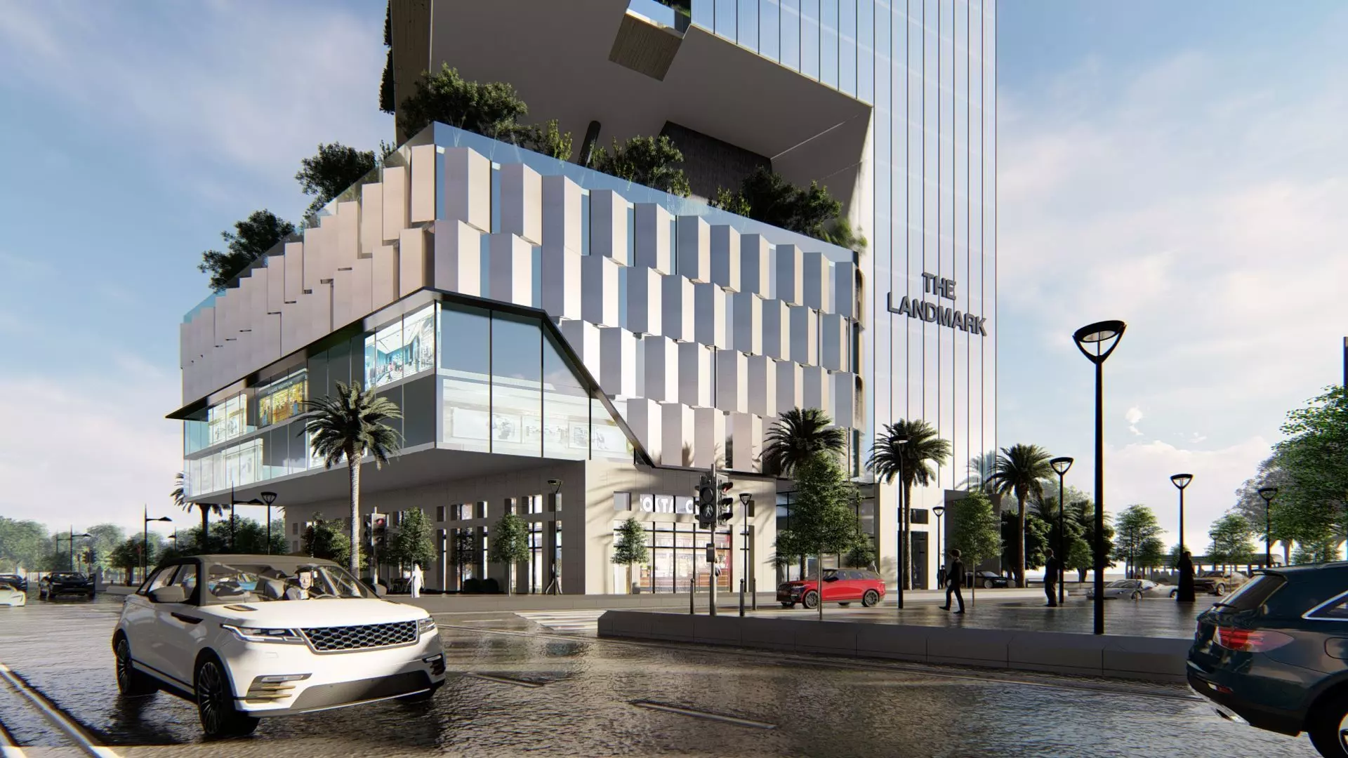 The Landmark Tower Exterior Design 3D model_20