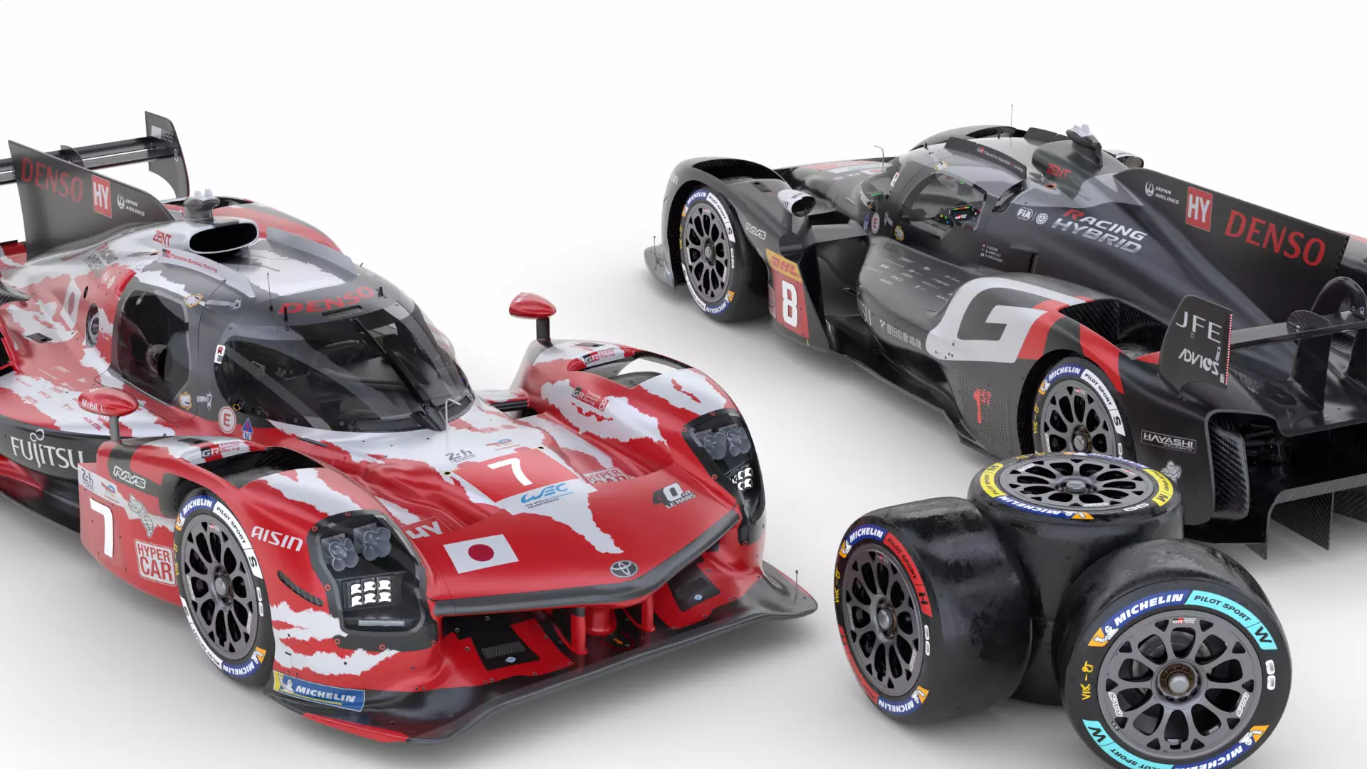 2025 WEC Hyper car class pack 3D Model Collection_5