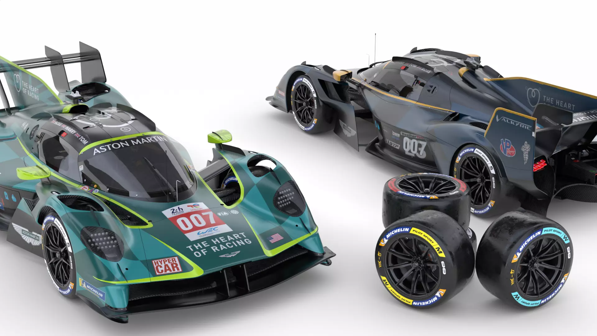 2025 WEC Hyper car class pack 3D Model Collection_1