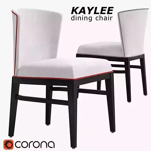 Kaylee chair Low-poly 3D model