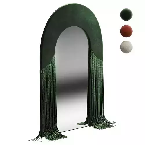 Floor-standing mirror   Artist Ekaterina Pozdeeva