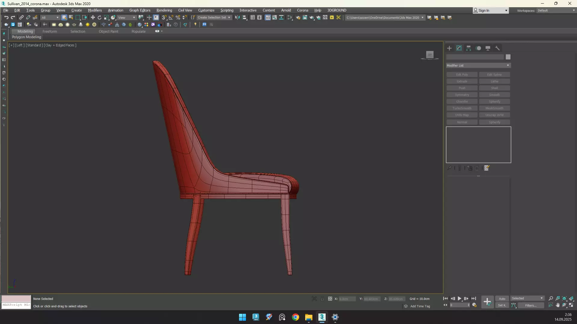 Sullivan Low-poly 3D model_17