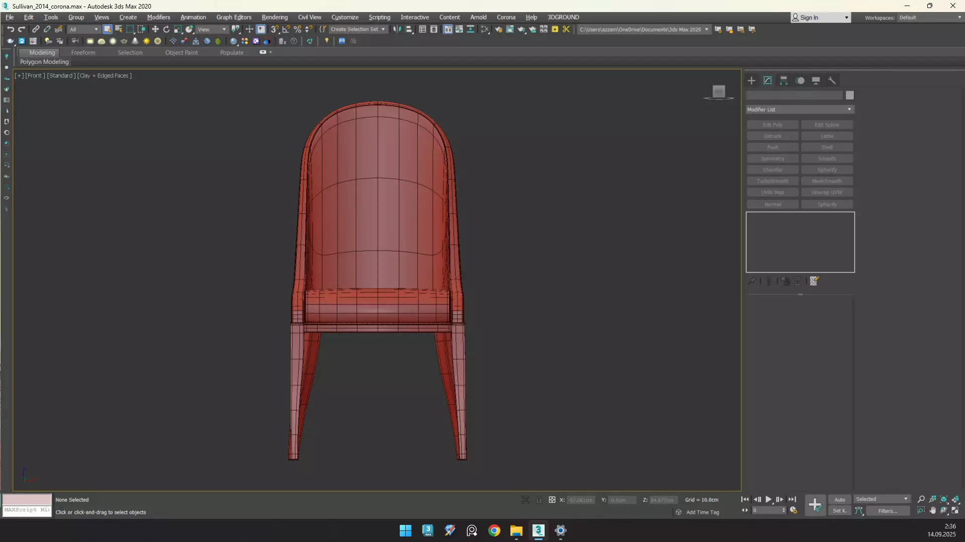 Sullivan Low-poly 3D model_13