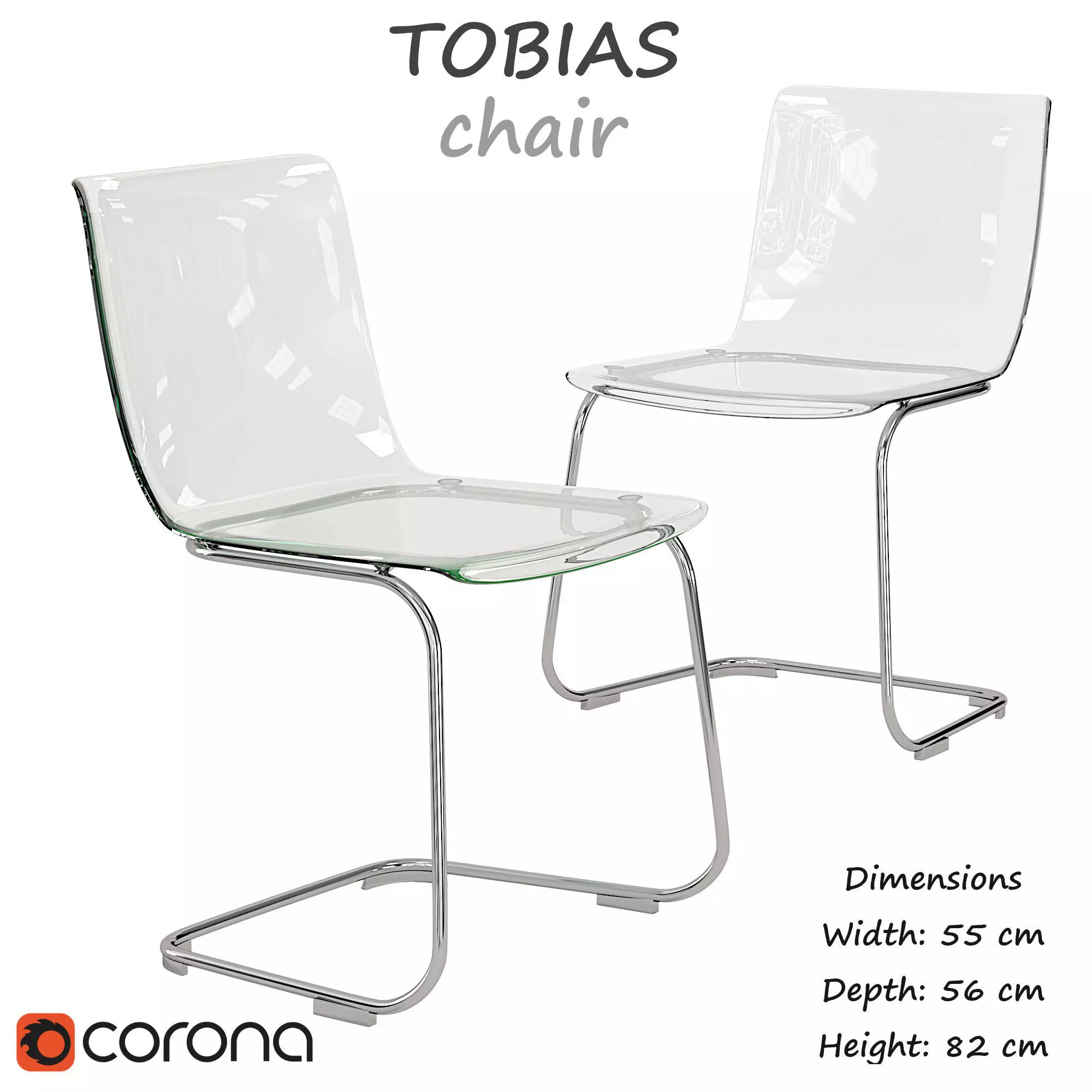 Tobias Low-poly 3D model