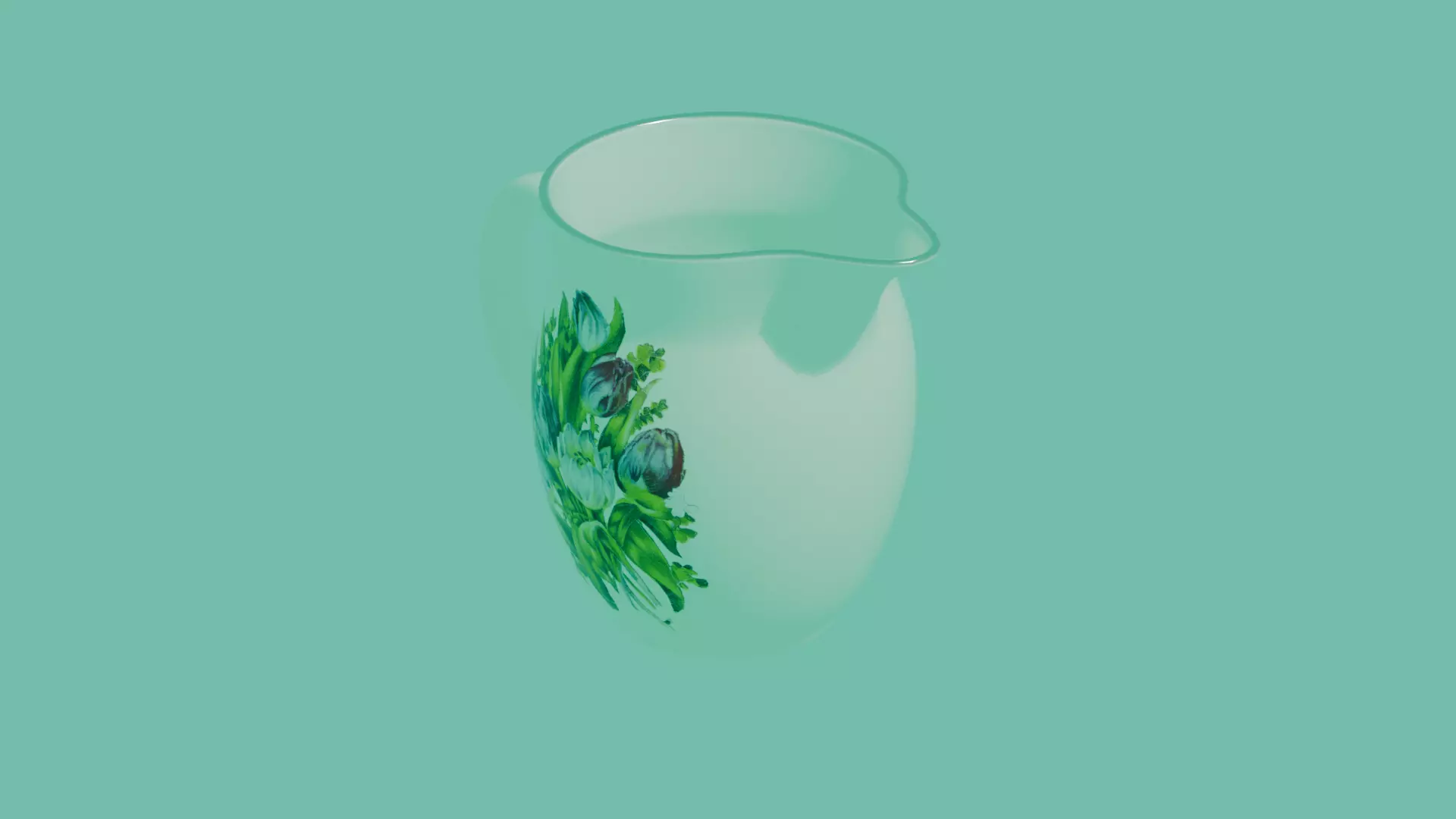 3D Jug  Realistic Kitchenware Model 3D model_2