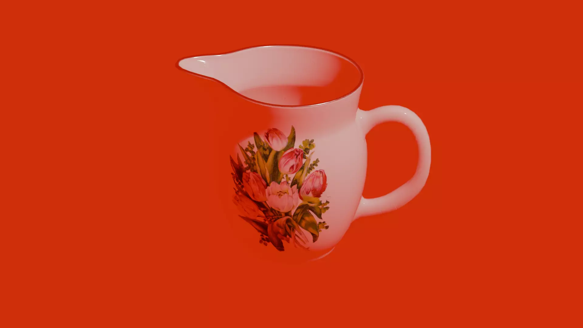 3D Jug  Realistic Kitchenware Model 3D model_3