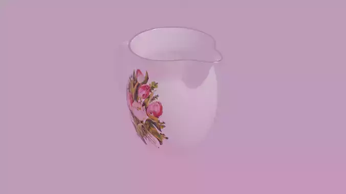 3D Jug  Realistic Kitchenware Model 3D model