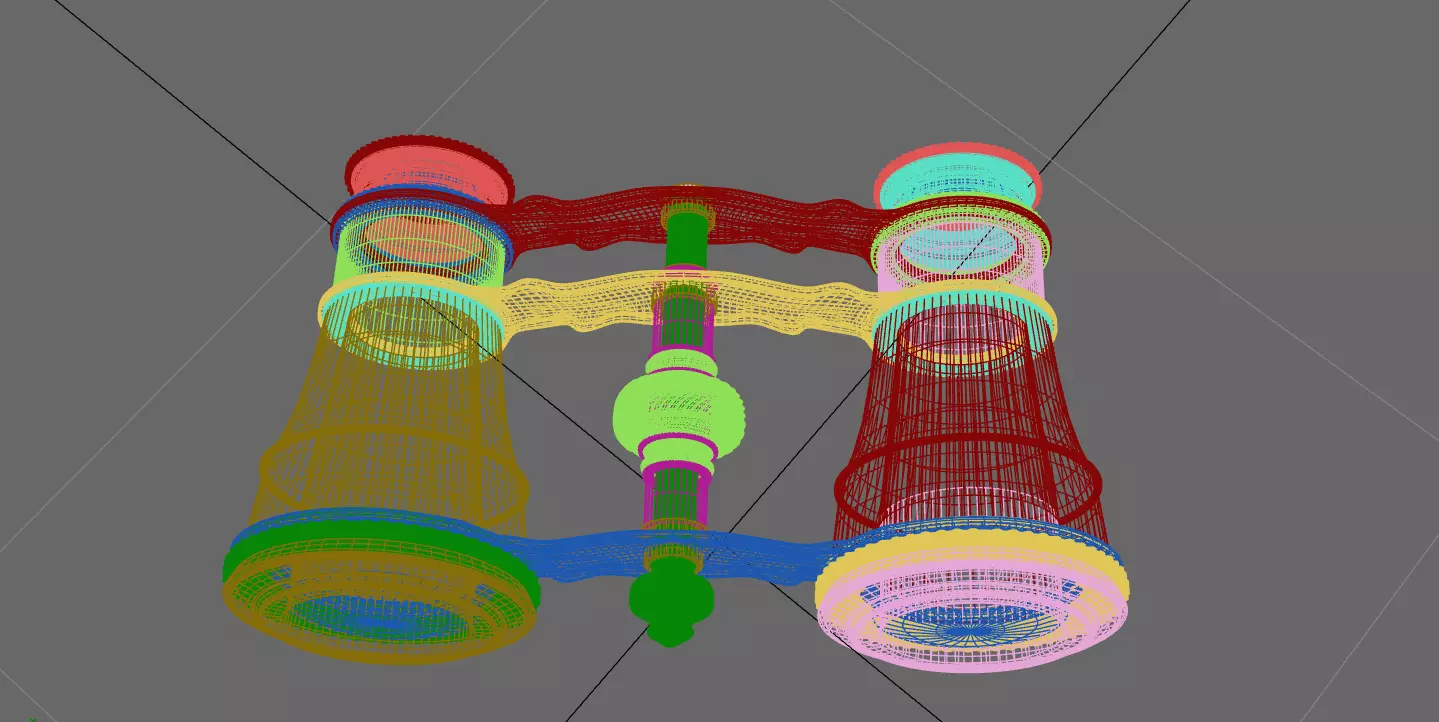 Theatre binoculars 3D model_6