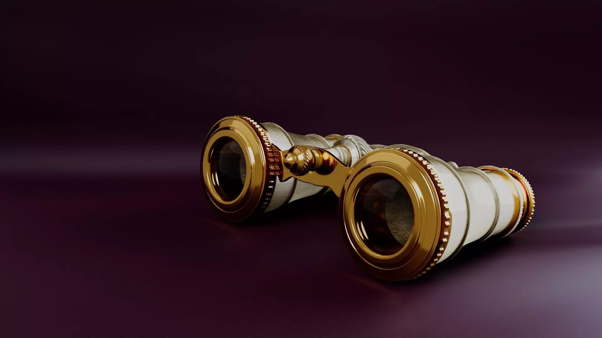 Theatre binoculars 3D model_0