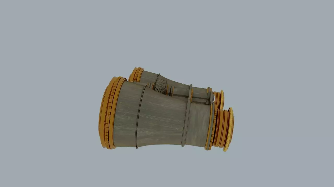 Theatre binoculars 3D model_3
