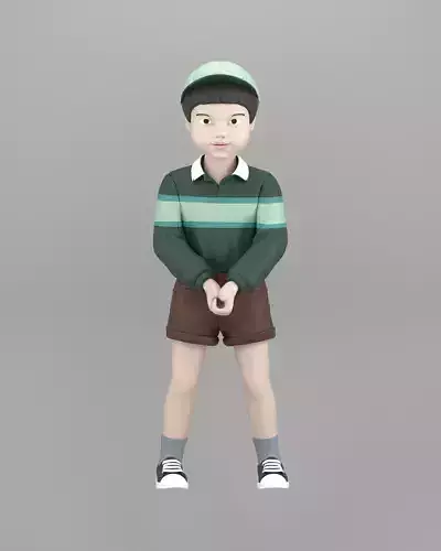 Cheol-Su Squid Game Doll