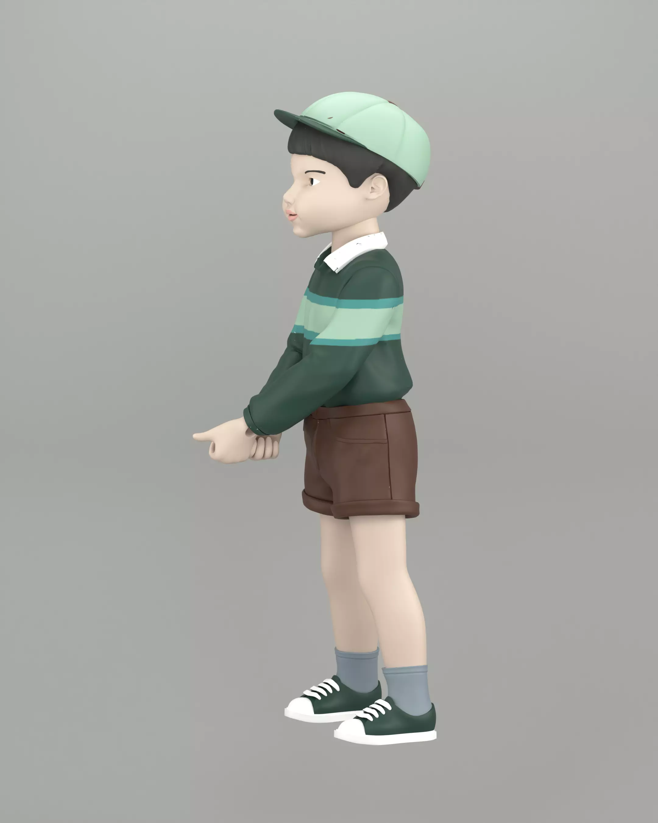 Cheol-Su Squid Game Doll 3D print model_2