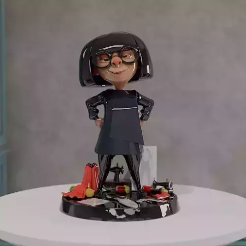 Edna The Incredibles 3D print model