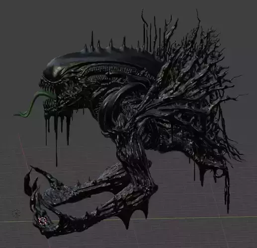 Alien Earth Xenomorph Drainer 3D print model
