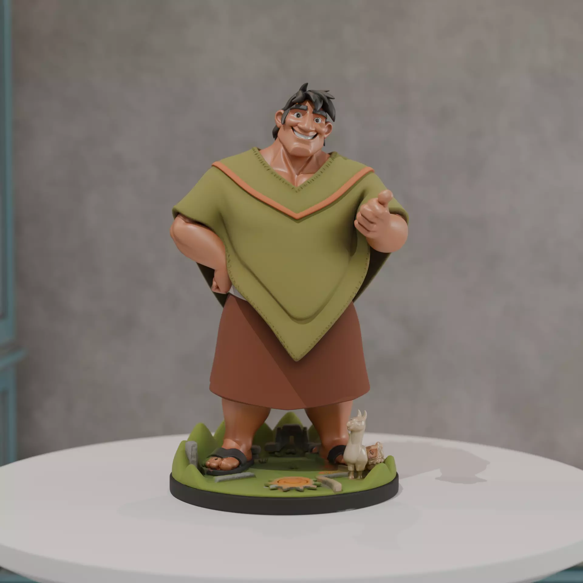 Pacha 3D print model_0