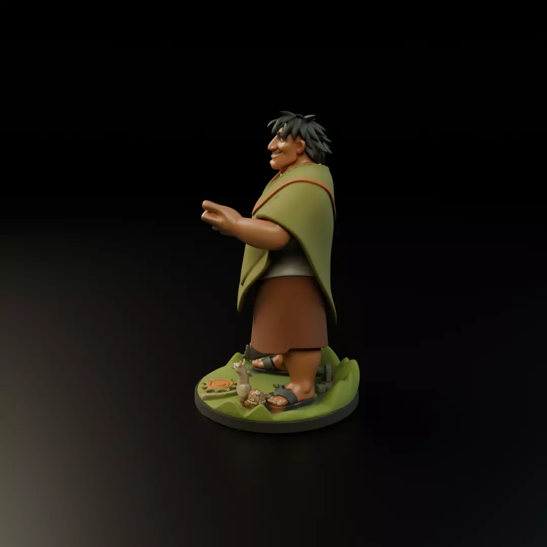 Pacha 3D print model_4