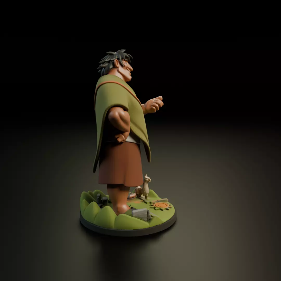 Pacha 3D print model_2