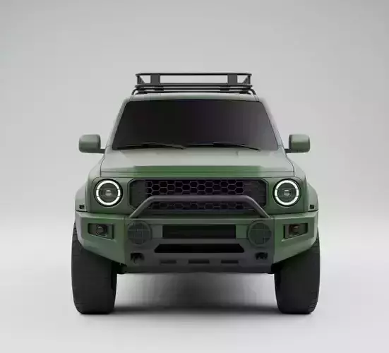 Rugged SUV  3D model 3