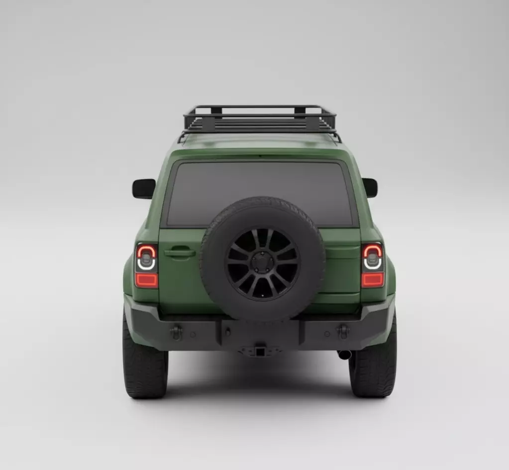 Rugged SUV 3D model_3